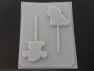 202sp Orange Cat Body Chocolate or Hard Candy Lollipop Mold